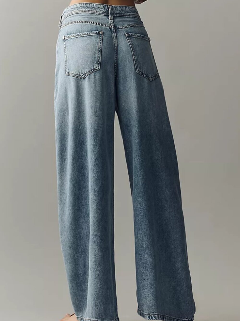 Anthropologie - Pilcro Mid-Rise Wide Leg Jeans - Picture 6 of 7